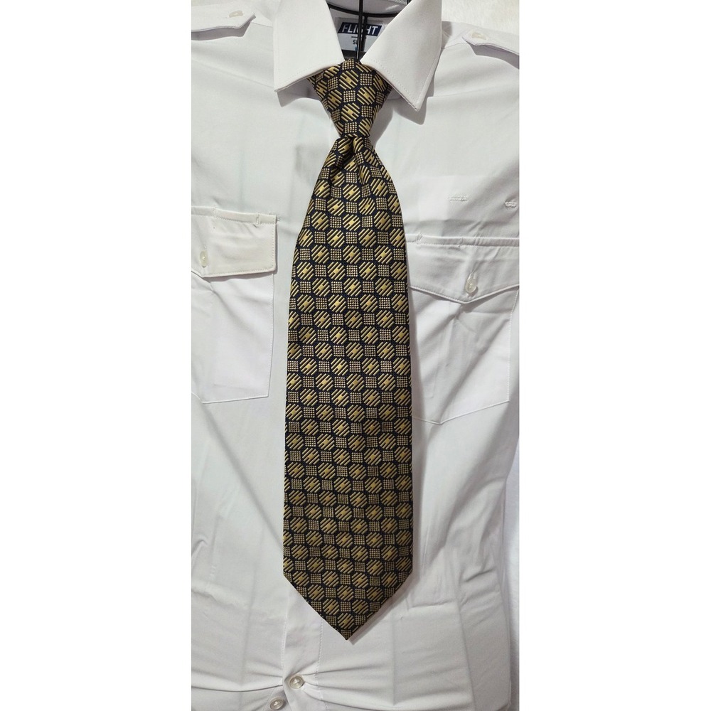 Mr. John Snapper Polyester Clip On Neck Tie
